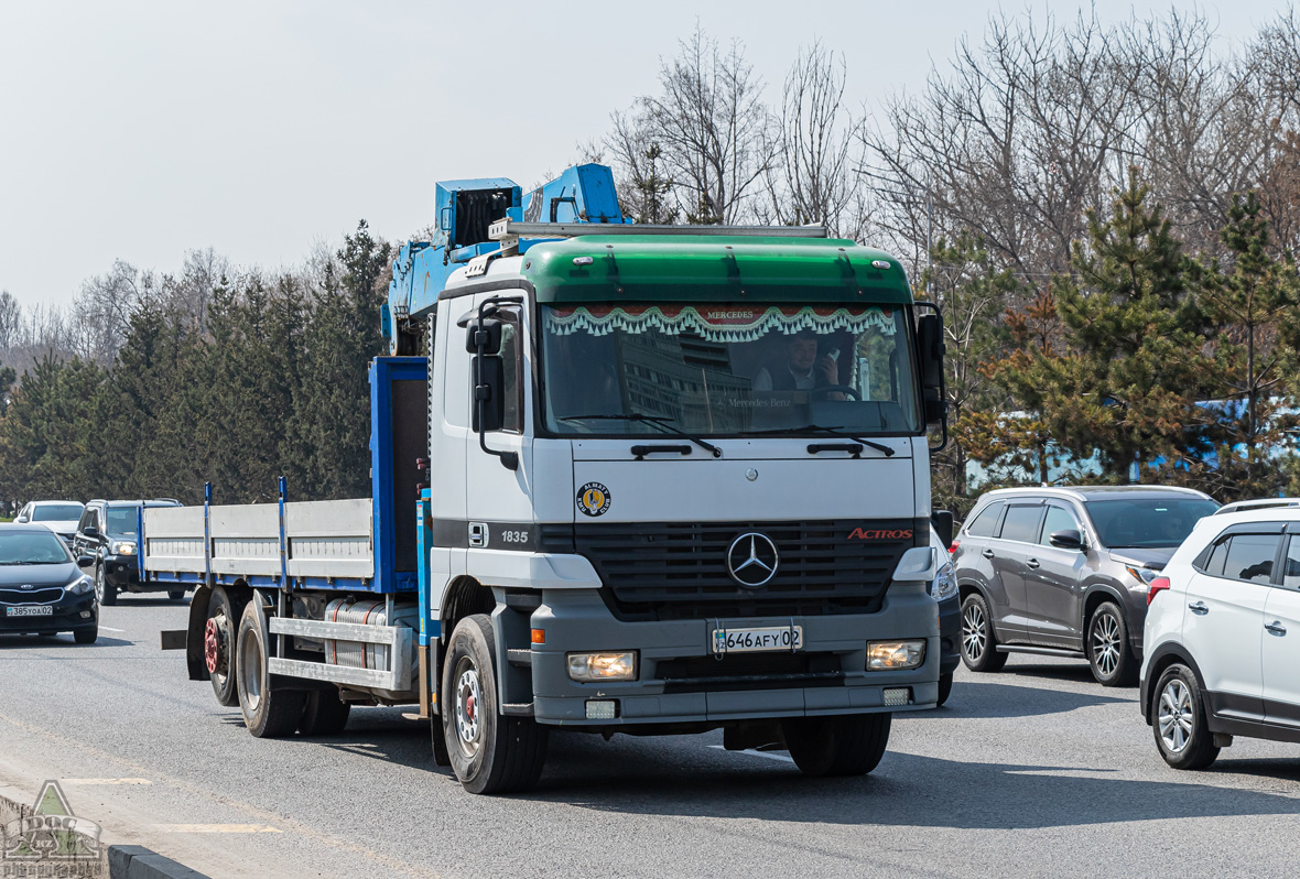 Алматы, № 646 AFY 02 — Mercedes-Benz Actros ('1997) 1835