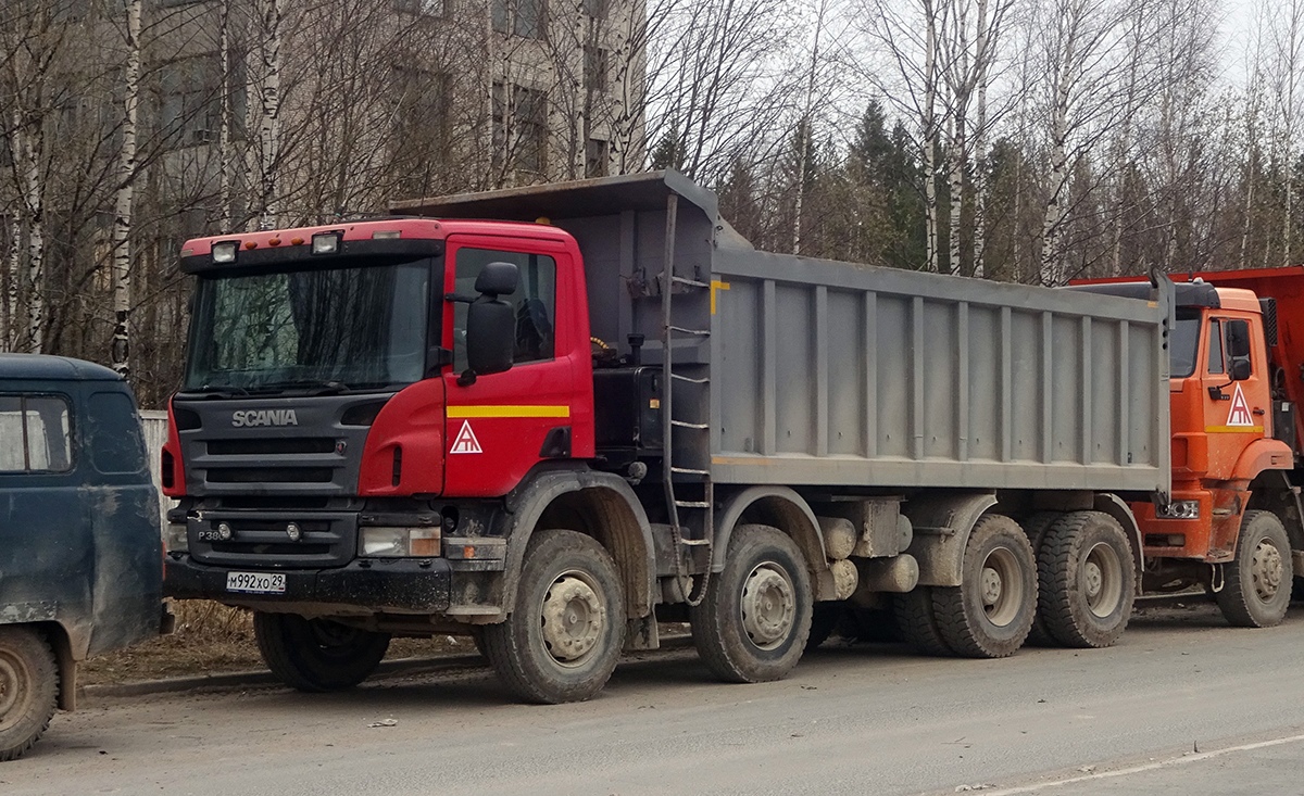 Архангельская область, № М 992 ХО 29 — Scania ('2004) P420