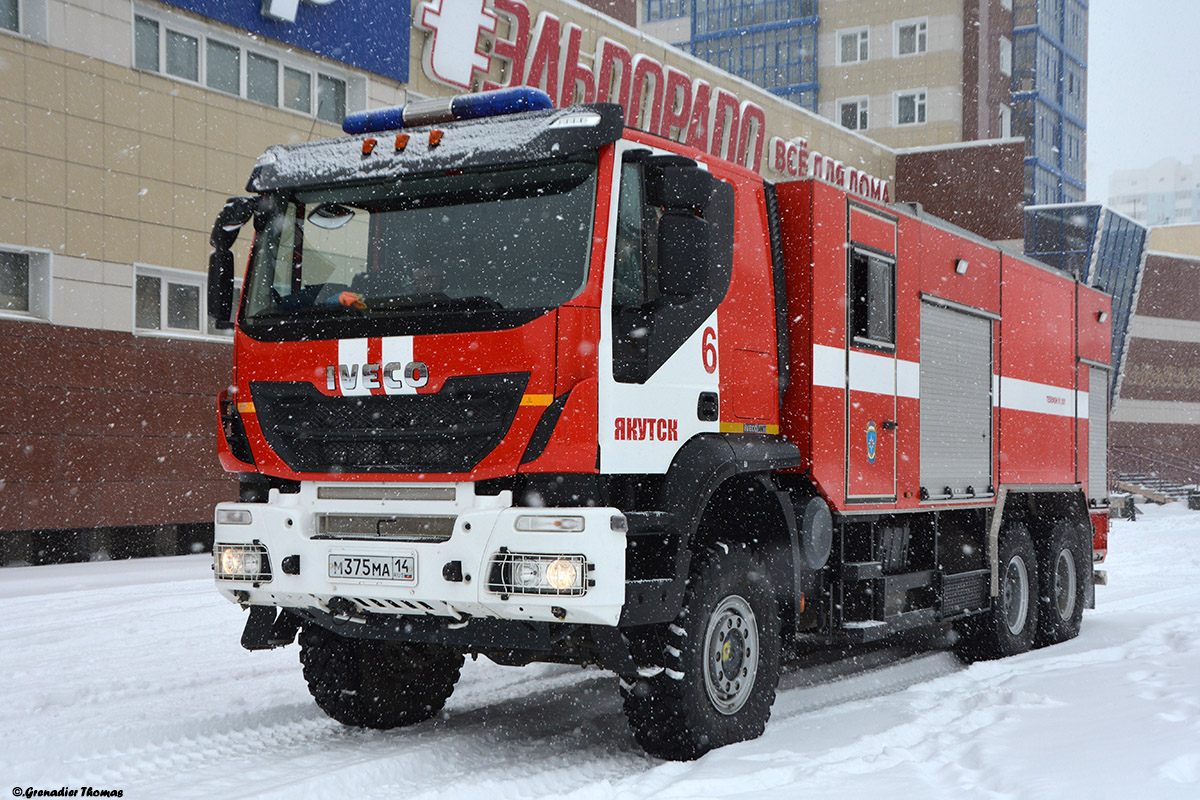 Саха (Якутия), № М 375 МА 14 — IVECO-AMT Trakker ('2013)