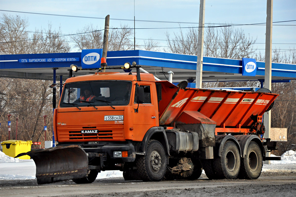 Алтайский край, № Е 558 СН 22 — КамАЗ-65115-62