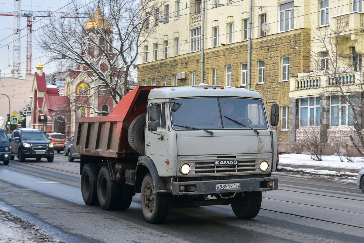 Санкт-Петербург, № В 985 СХ 178 — КамАЗ-55111-01 [55111A]