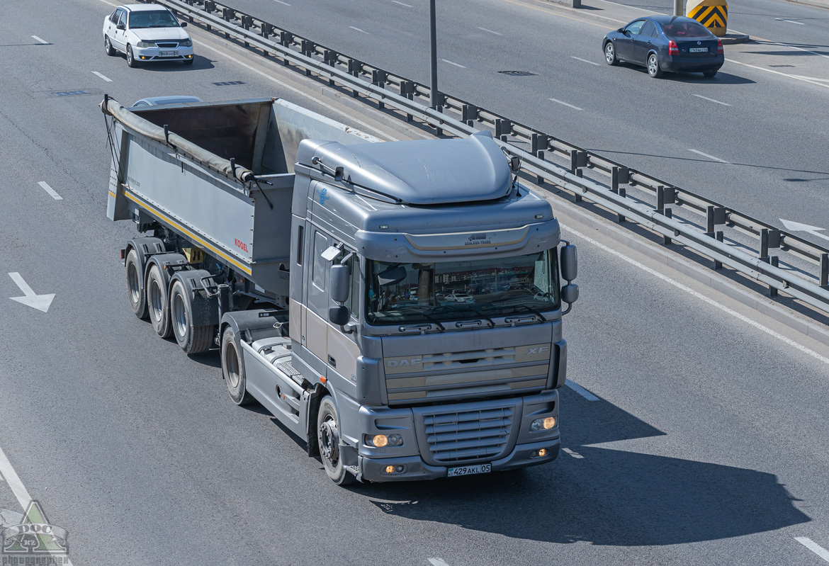 Алматинская область, № 429 AKL 05 — DAF XF105 FT