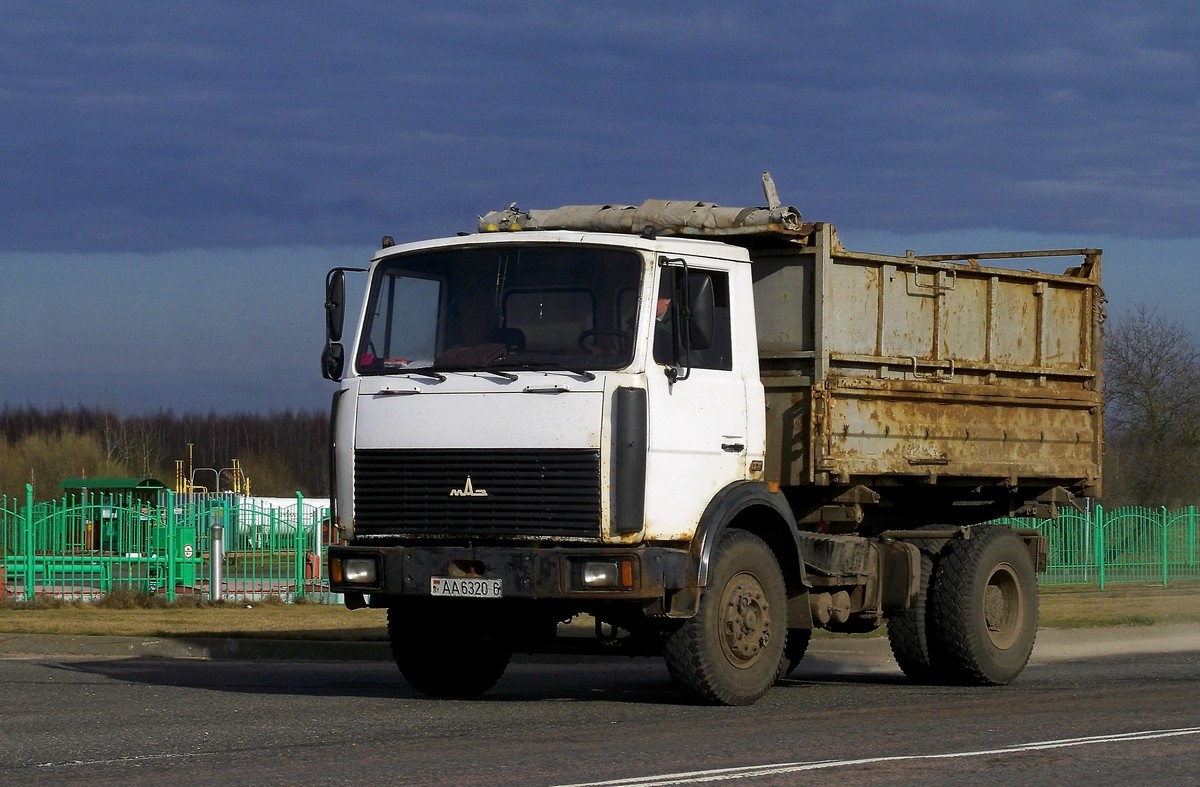 Могилёвская область, № АА 6320-6 — МАЗ-5551 (общая модель)