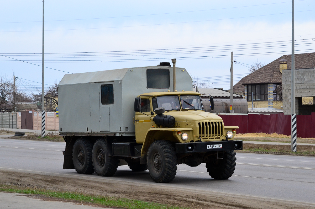 Волгоградская область, № А 589 КК 34 — Урал-43203-10