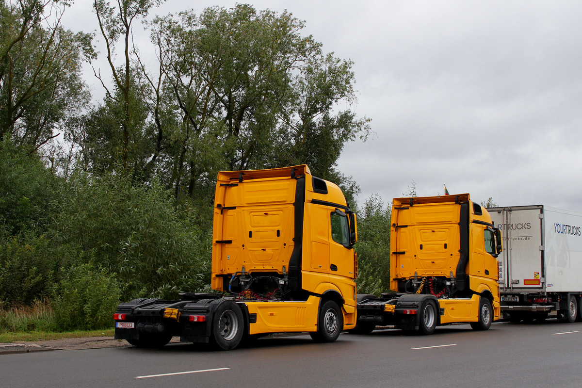 Литва, № P08823 — Mercedes-Benz Actros ('2011) 1842