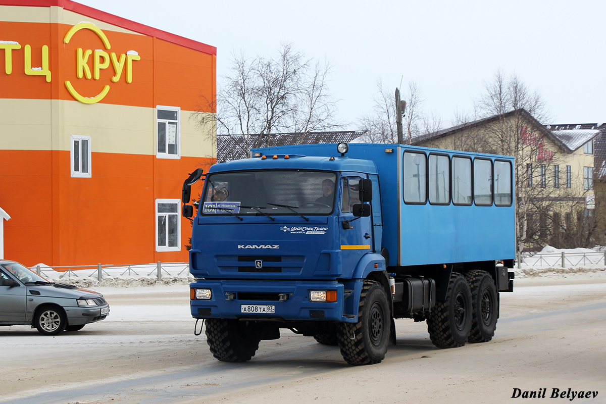 Ненецкий автономный округ, № А 808 ТА 83 — КамАЗ-43118-46