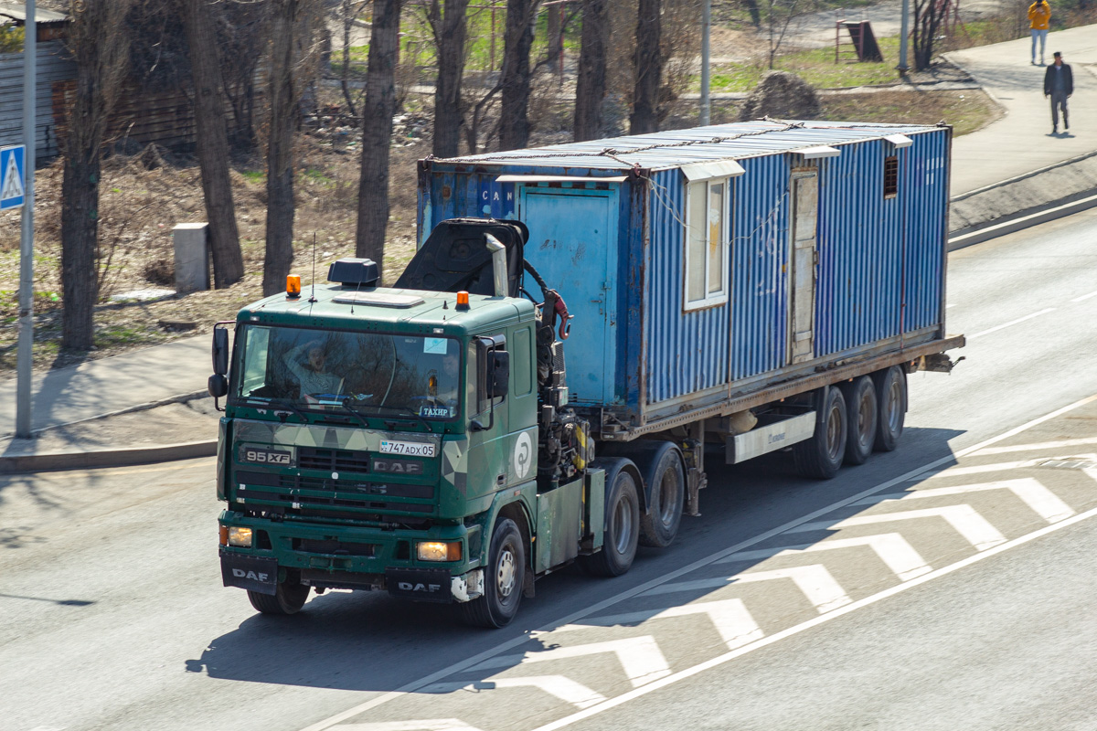 Алматинская область, № 747 ADX 05 — DAF 95 (общая модель)