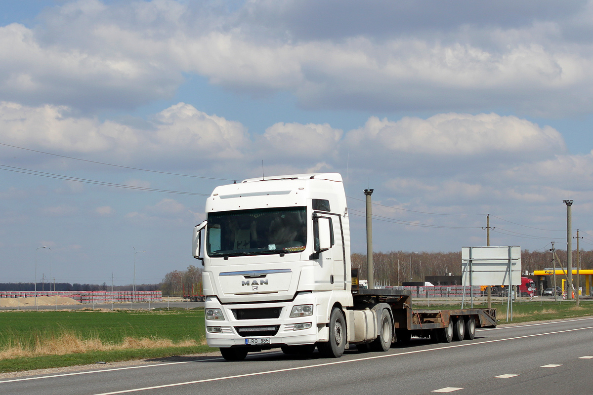 Литва, № LRO 885 — MAN TGX ('2007) 18.440