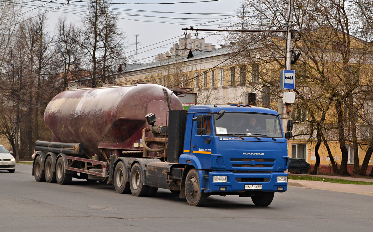 Калужская область, № О 618 РК 40 — КамАЗ-65116-37