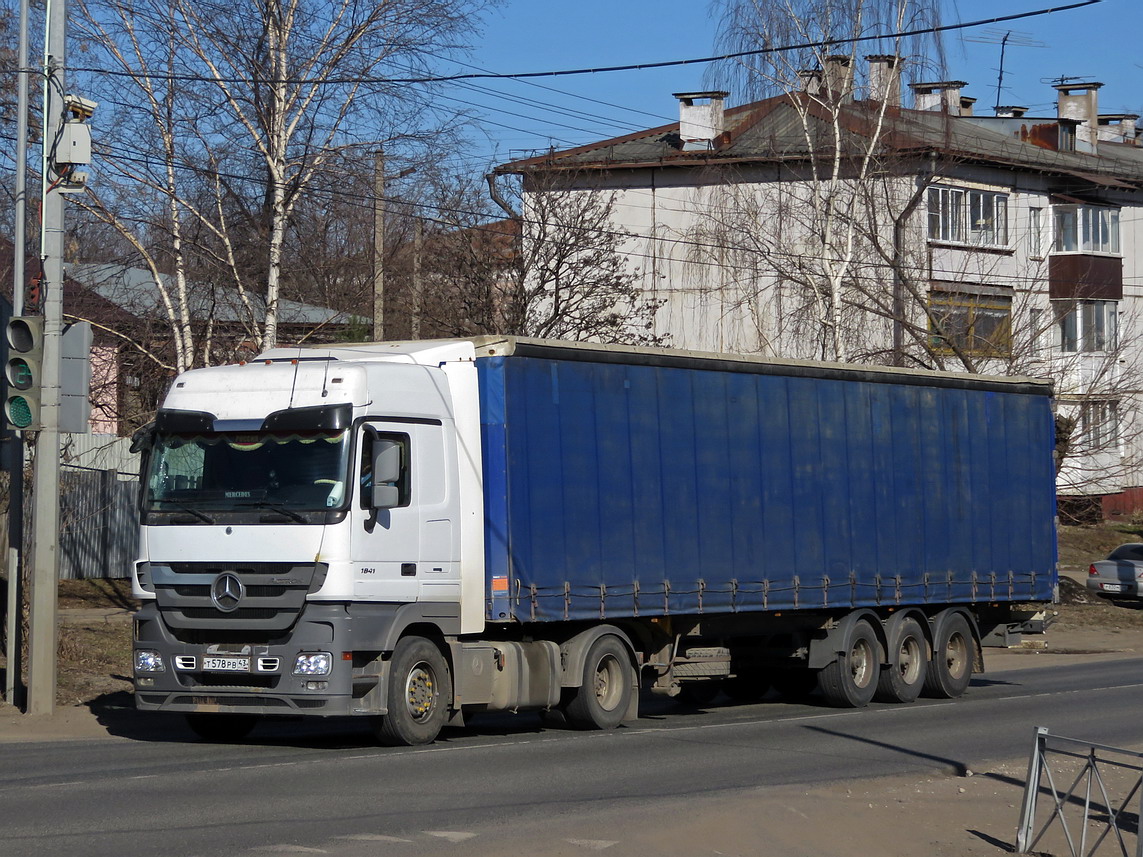 Кировская область, № Т 578 РВ 43 — Mercedes-Benz Actros ('2009) 1841