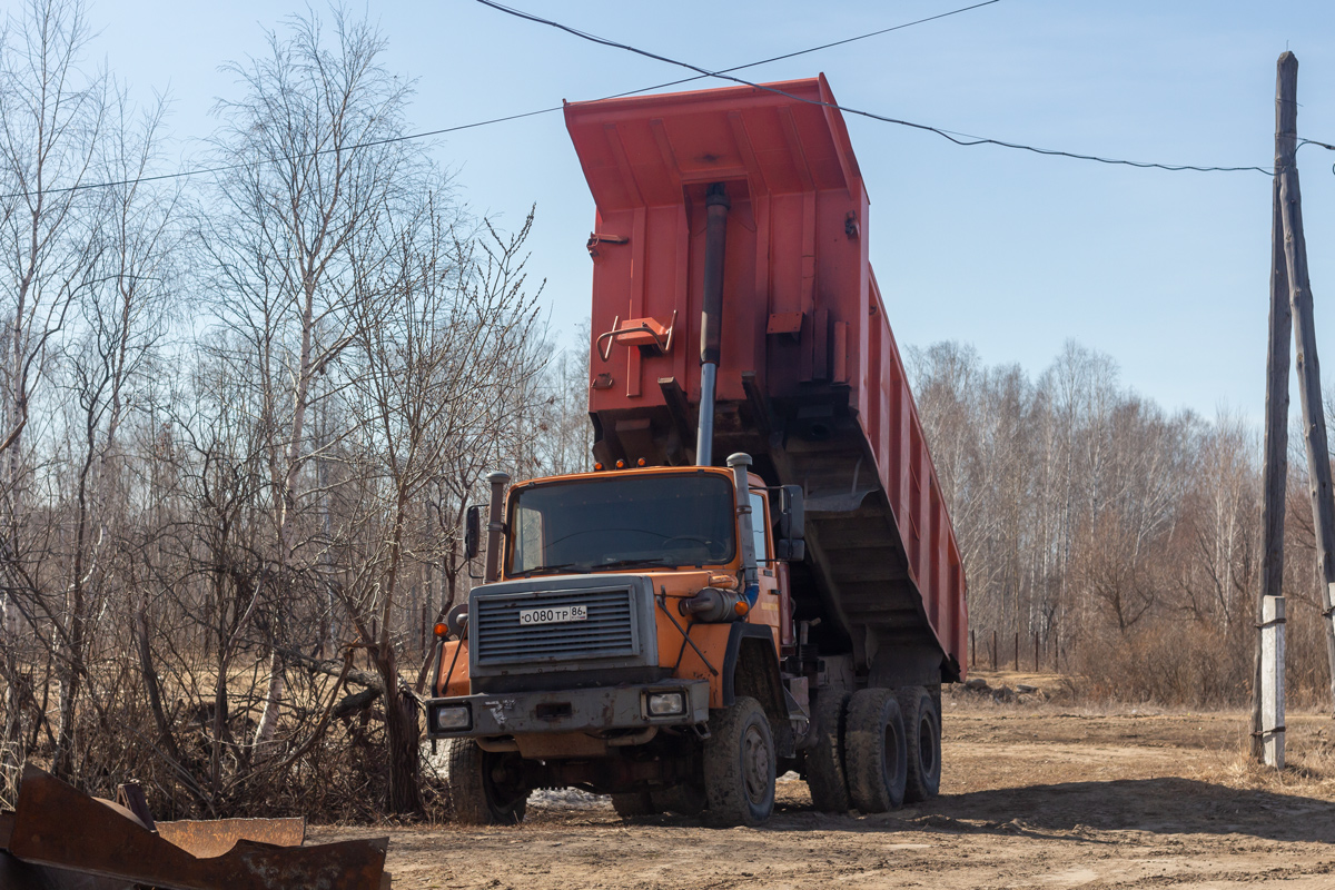 Тюменская область, № О 080 ТР 86 — IVECO 330.30 ANW