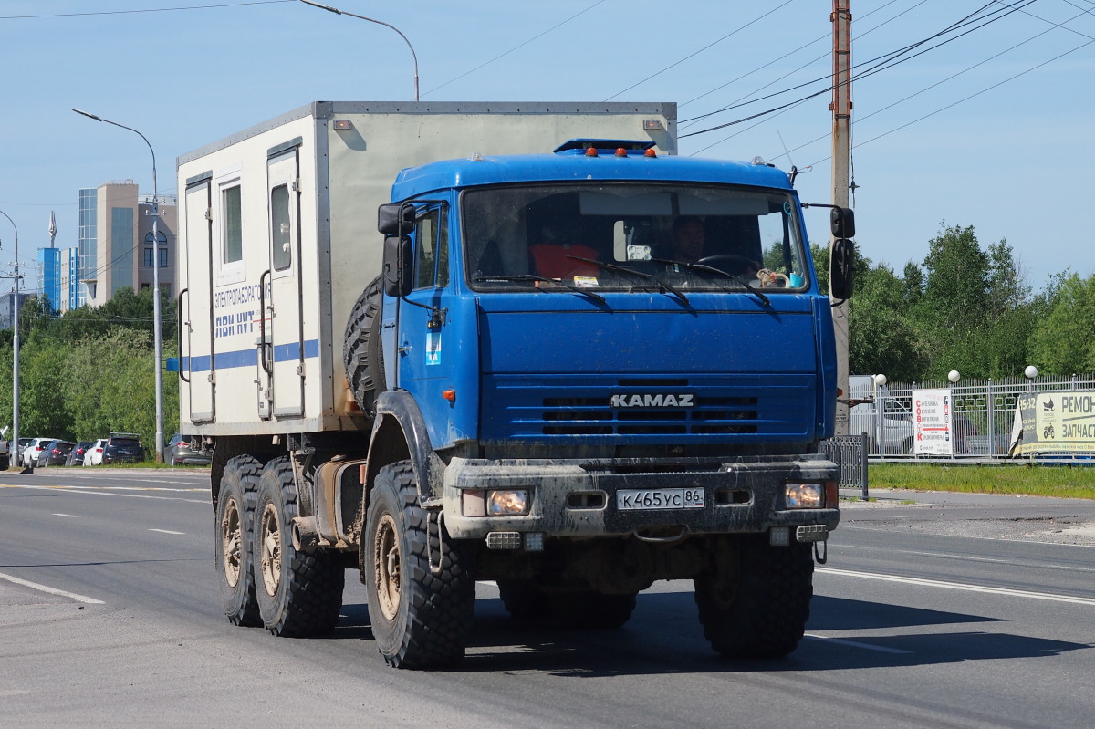 Ханты-Мансийский автоном.округ, № К 465 УС 86 — КамАЗ-43114-15 [43114R]