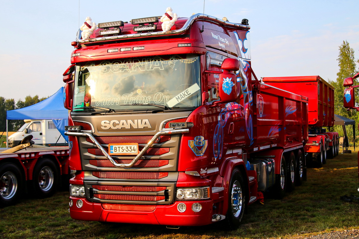 Финляндия, № BTS-334 — Scania ('2013) R580