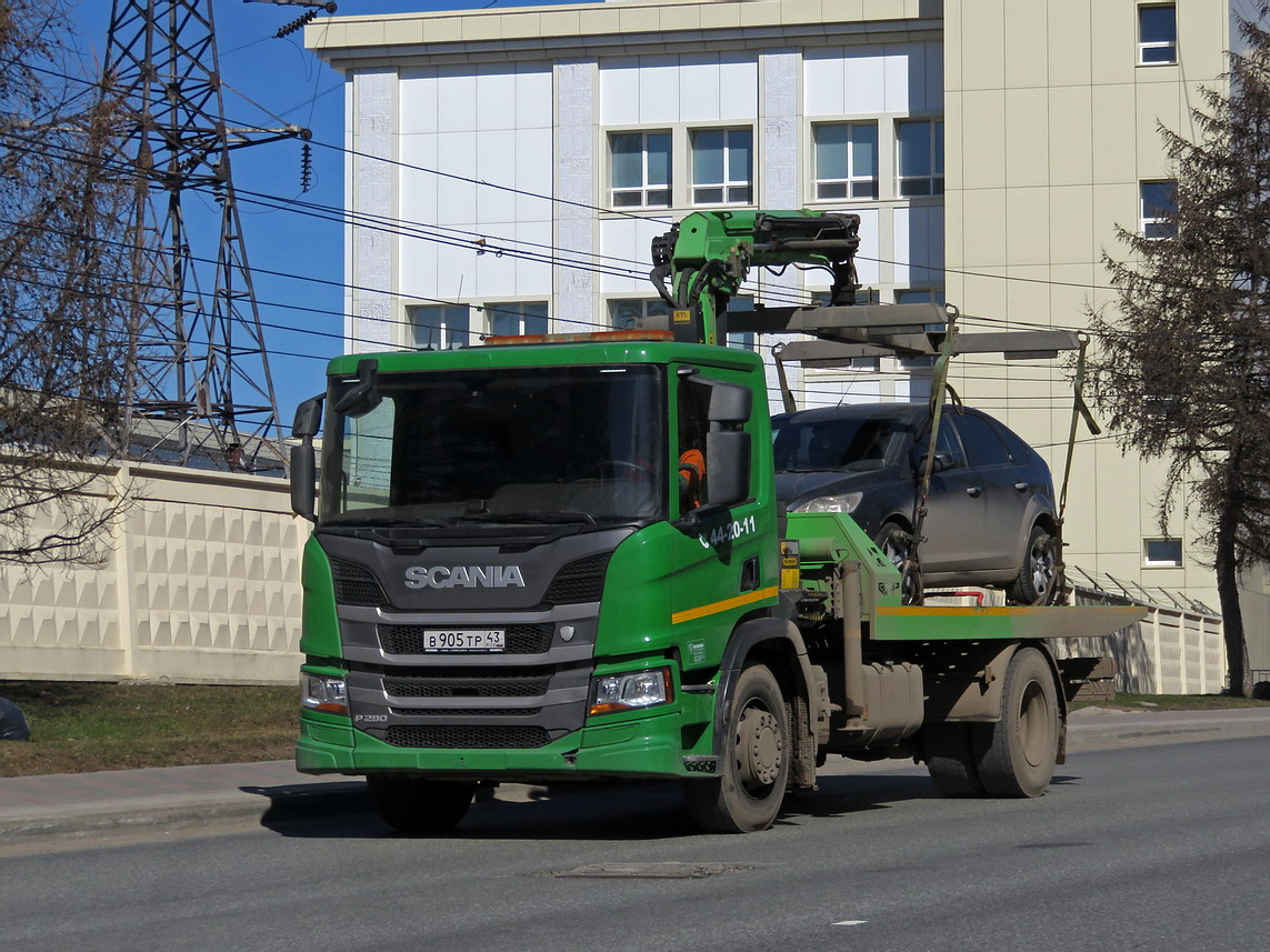 Кировская область, № В 905 ТР 43 — Scania ('2016) P280