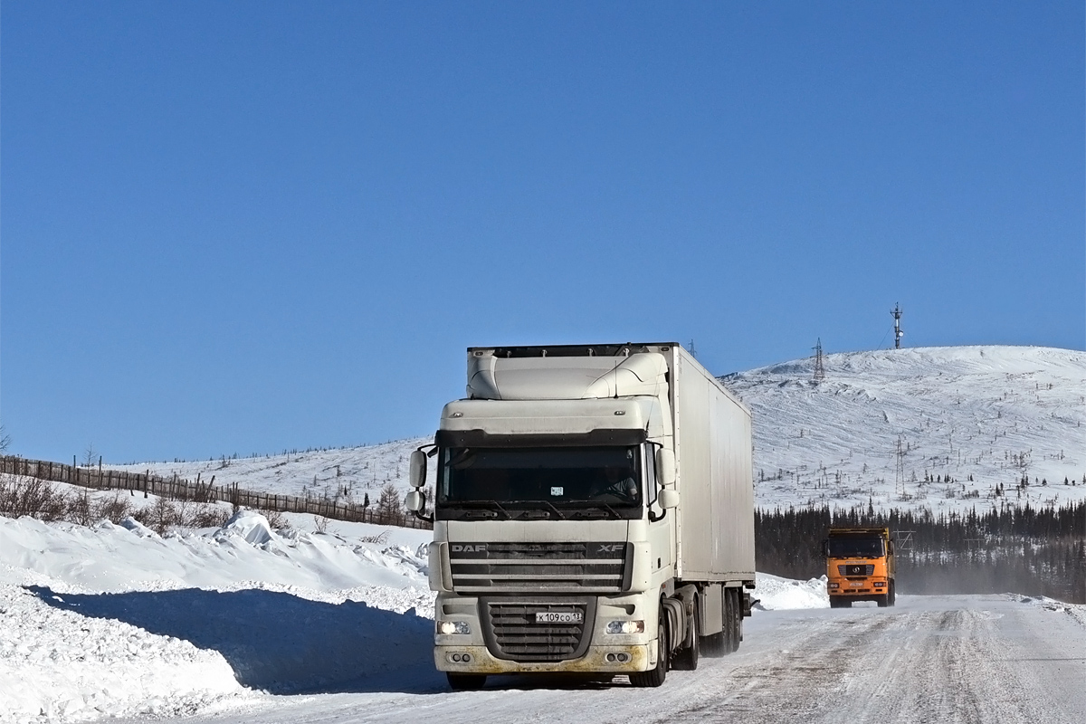 Мордовия, № К 109 СО 13 — DAF XF105 FT