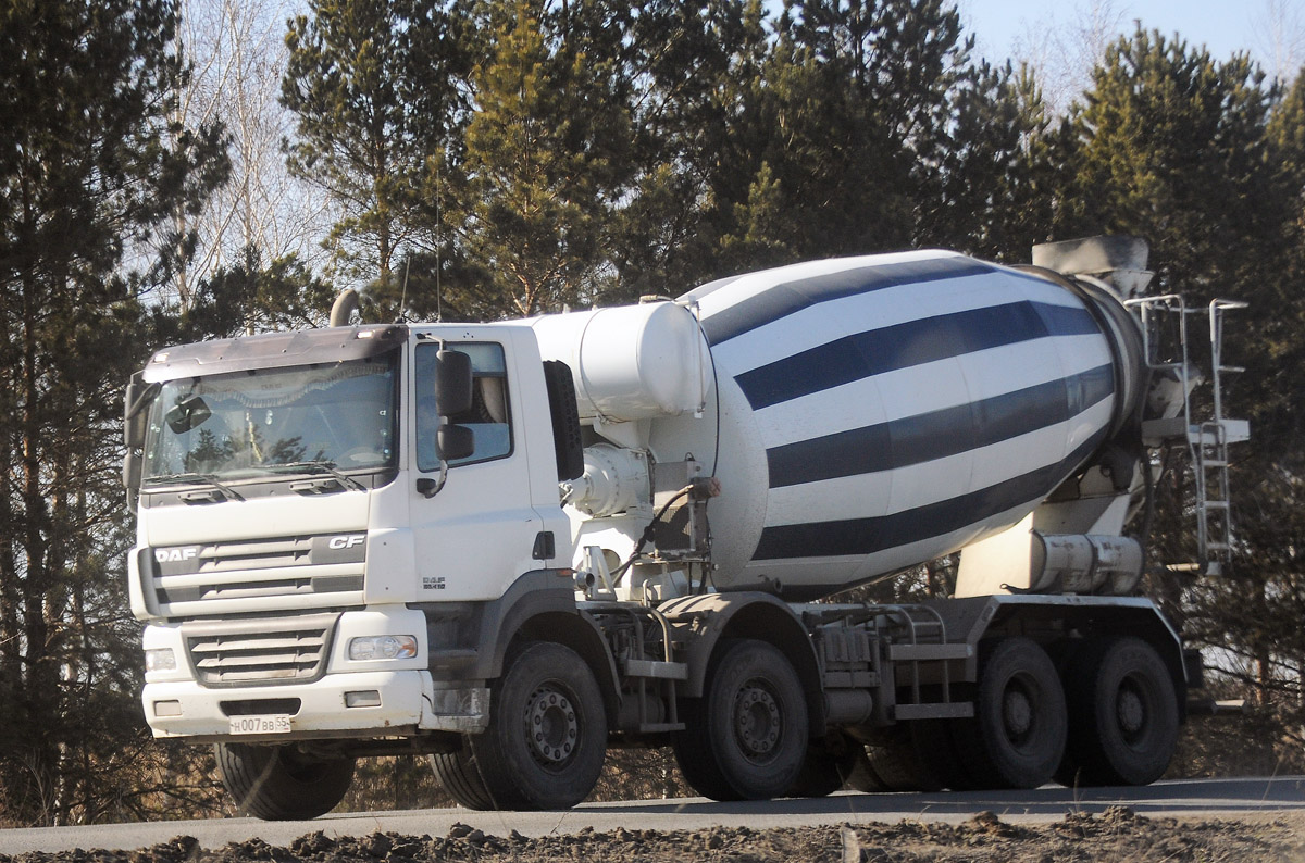 Омская область, № Н 007 ВВ 55 — DAF CF85 FAD