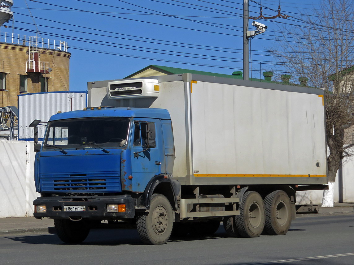 Кировская область, № Т 861 МР 43 — КамАЗ-65115 (общая модель)