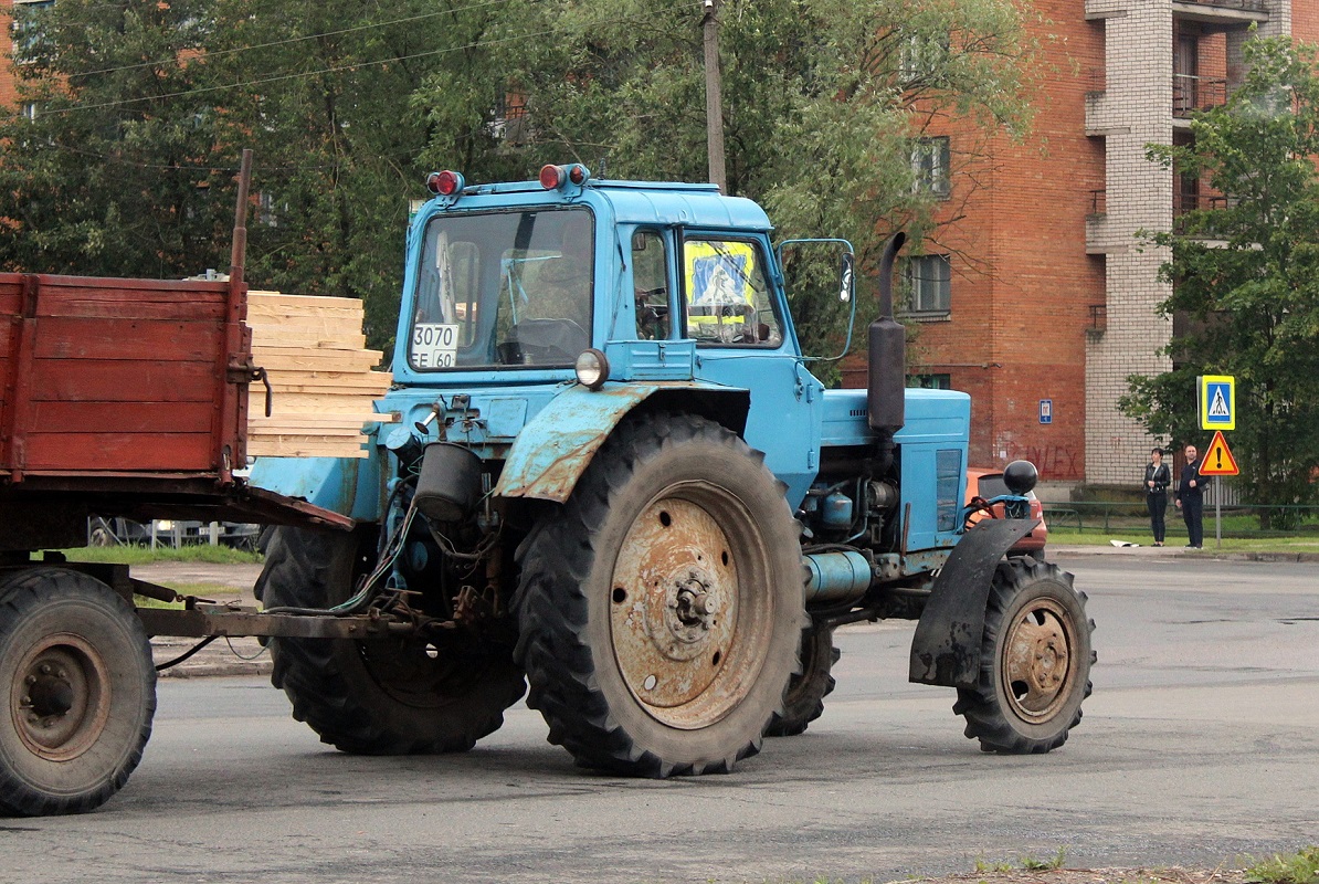 Псковская область, № 3070 ЕЕ 60 — МТЗ-82 (общая модель)