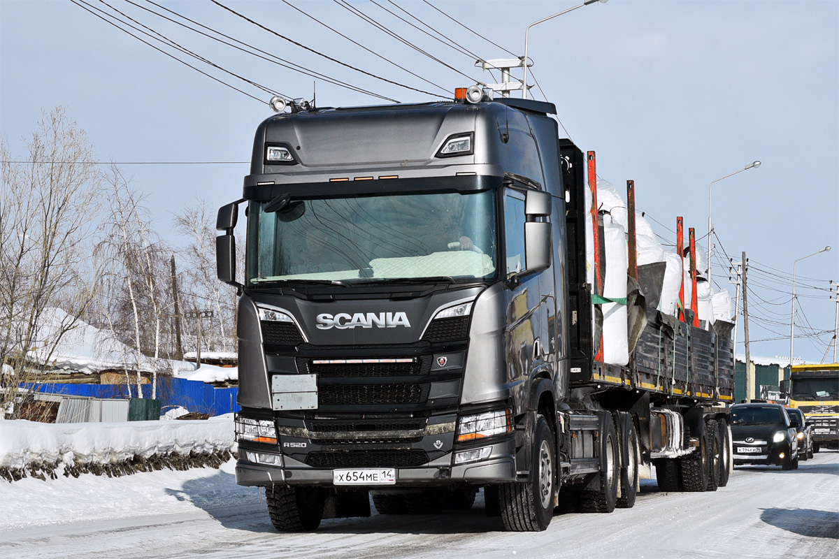 Саха (Якутия), № Х 654 МЕ 14 — Scania ('2016) R520