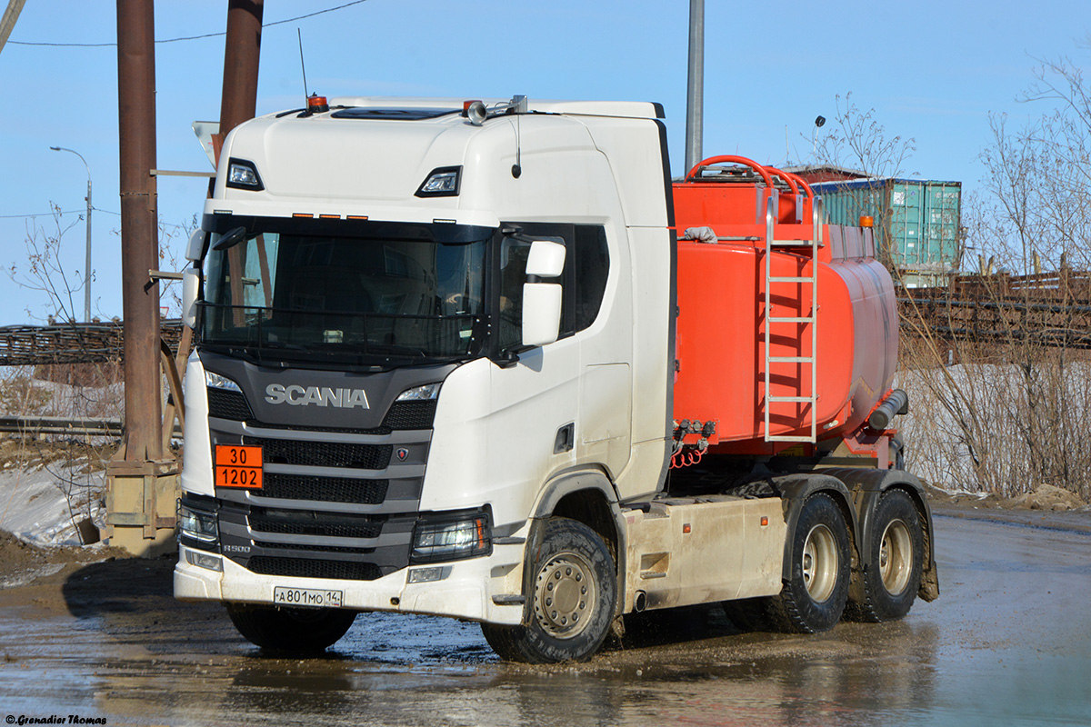 Саха (Якутия), № А 801 МО 14 — Scania ('2016) R500