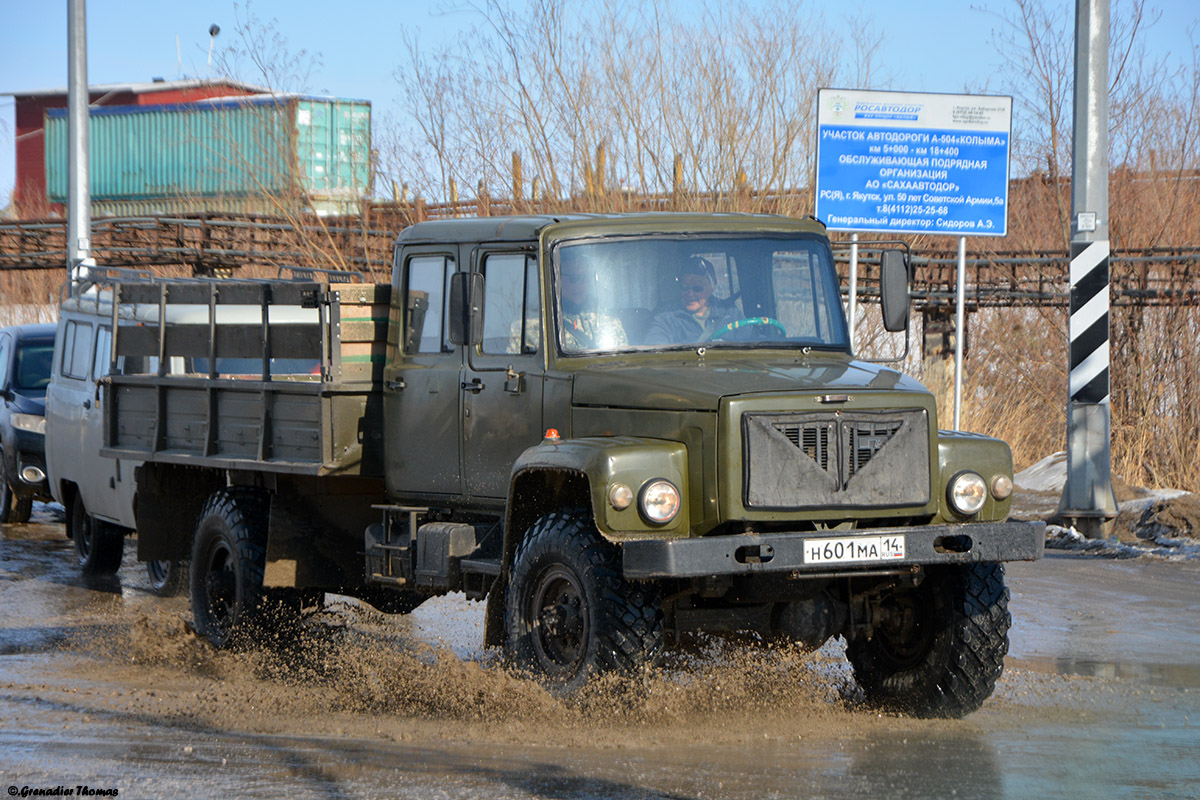 Саха (Якутия), № Н 601 МА 14 — ГАЗ-33081 «Садко»