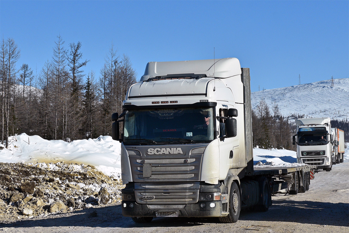 Тюменская область, № Х 835 ЕО 72 — Scania ('2013) R440