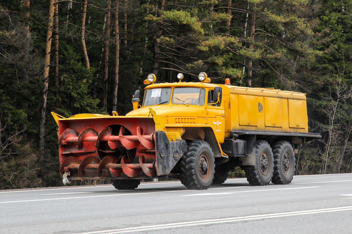 Москва, № АЕ 7705 77 — Урал-4320 (общая модель)