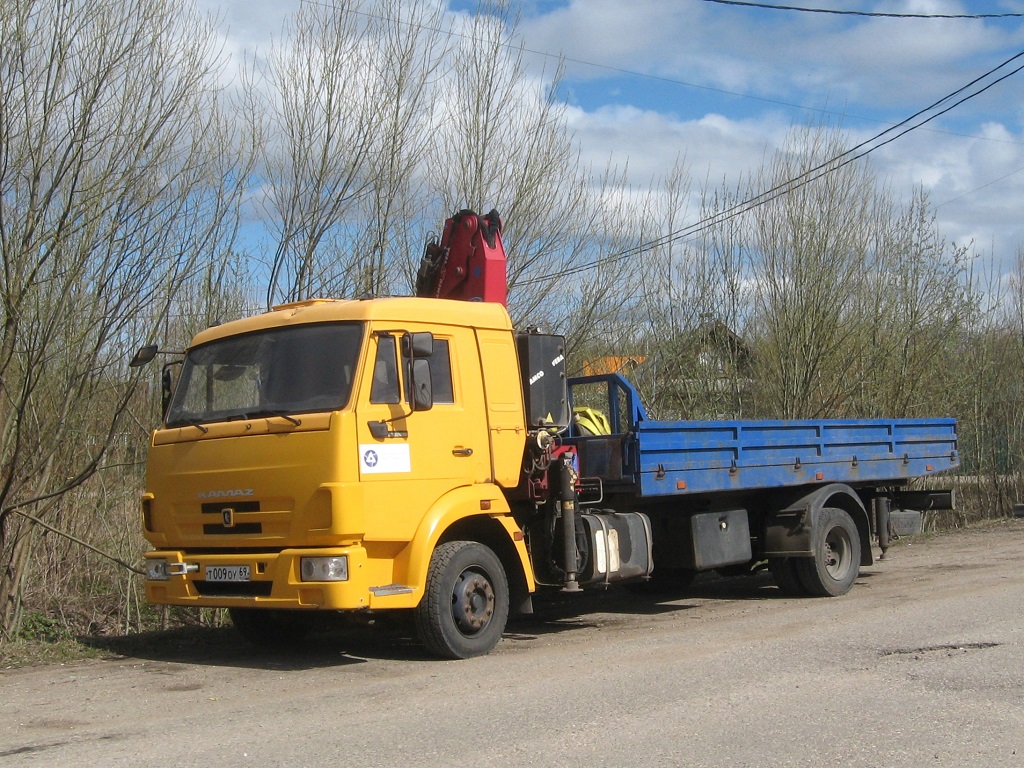 Тверская область, № Т 009 ОУ 69 — КамАЗ-4308-H3(99)