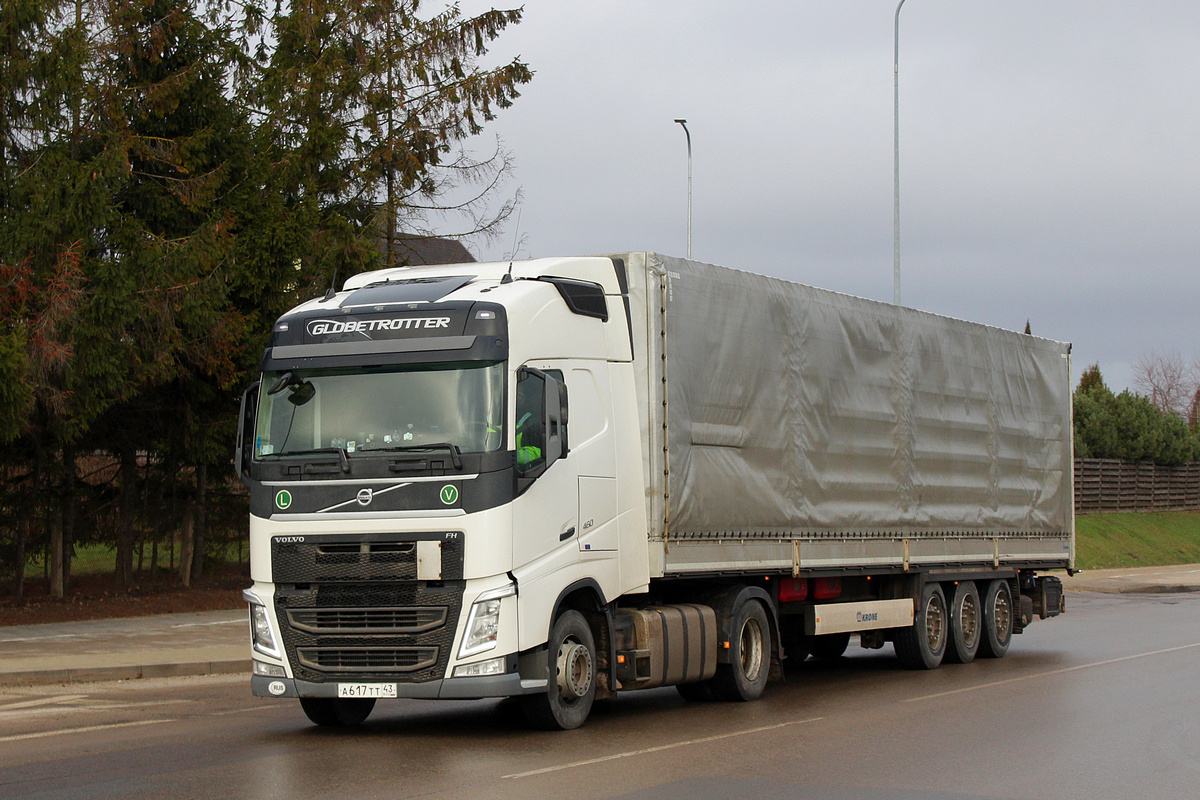 Кировская область, № А 617 ТТ 43 — Volvo ('2012) FH.460 [X9P]