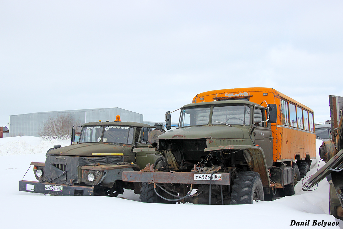 Ненецкий автономный округ, № У 492 МХ 86 — Урал-4320 (общая модель)