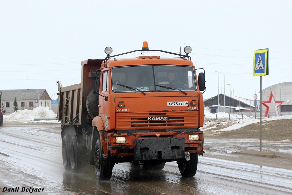 Ненецкий автономный округ, № А 675 ТА 83 — КамАЗ-65111 [651110]