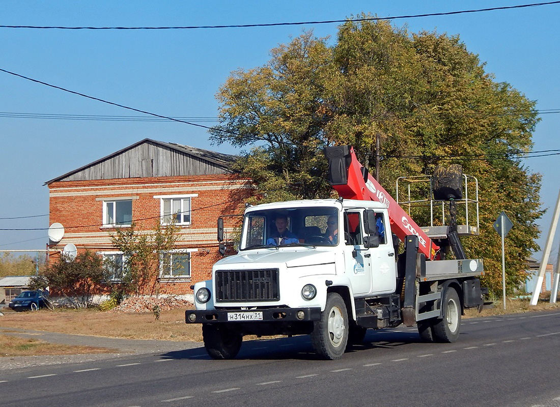 Белгородская область, № Н 314 НХ 31 — ГАЗ-3309