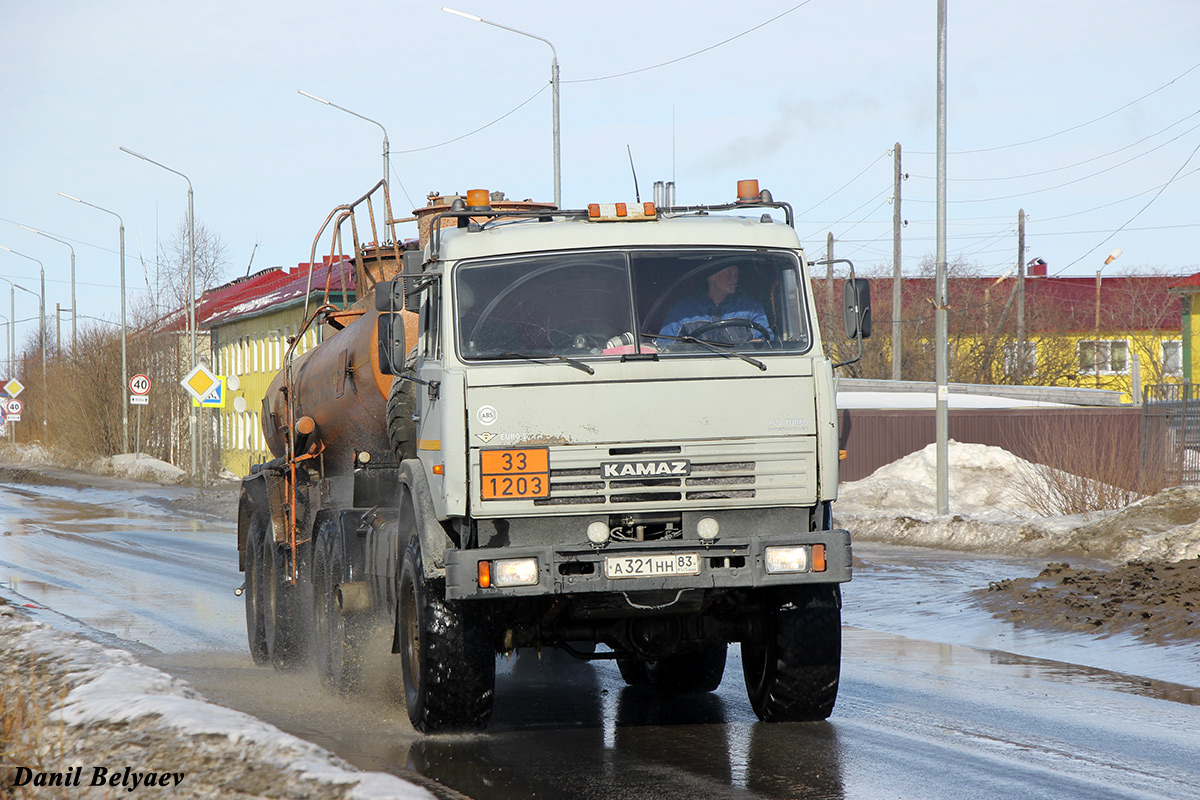 Ненецкий автономный округ, № А 321 НН 83 — КамАЗ-43118-10 [43118K]