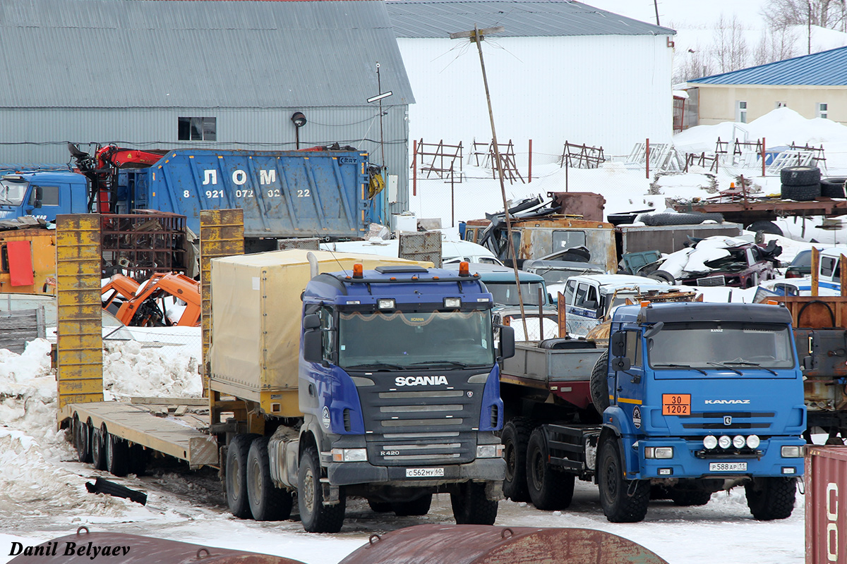 Ненецкий автономный округ, № С 562 МУ 60 — Scania ('2009) R420