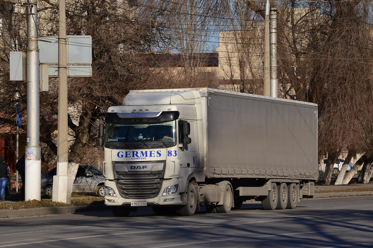 Рязанская область, № 83 — DAF XF Euro6 FT