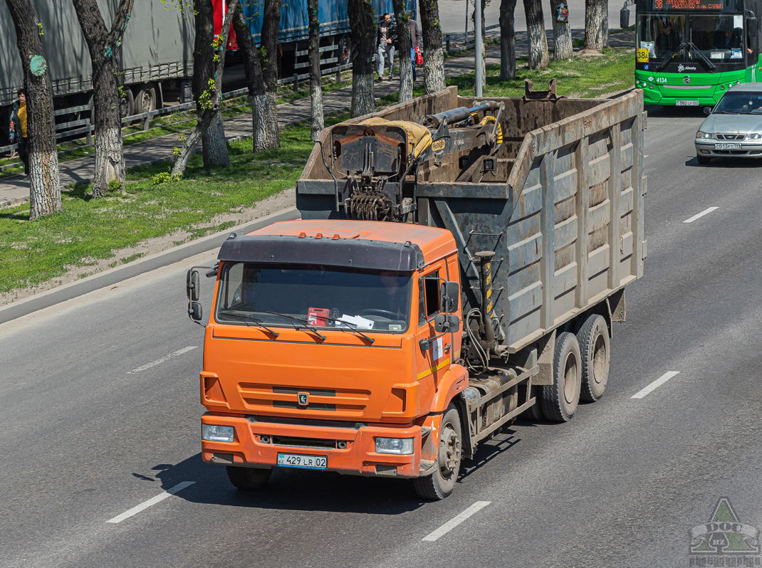Алматы, № 429 LR 02 — КамАЗ-65111-50 Алматы, № 429 LR 02 — КамАЗ-65111-50