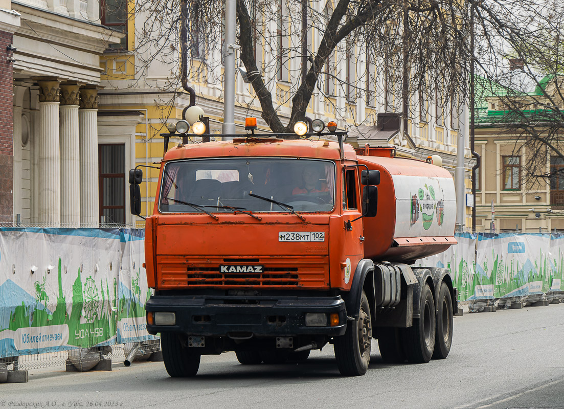 Башкортостан, № М 238 МТ 102 — КамАЗ-65115-D3(97)