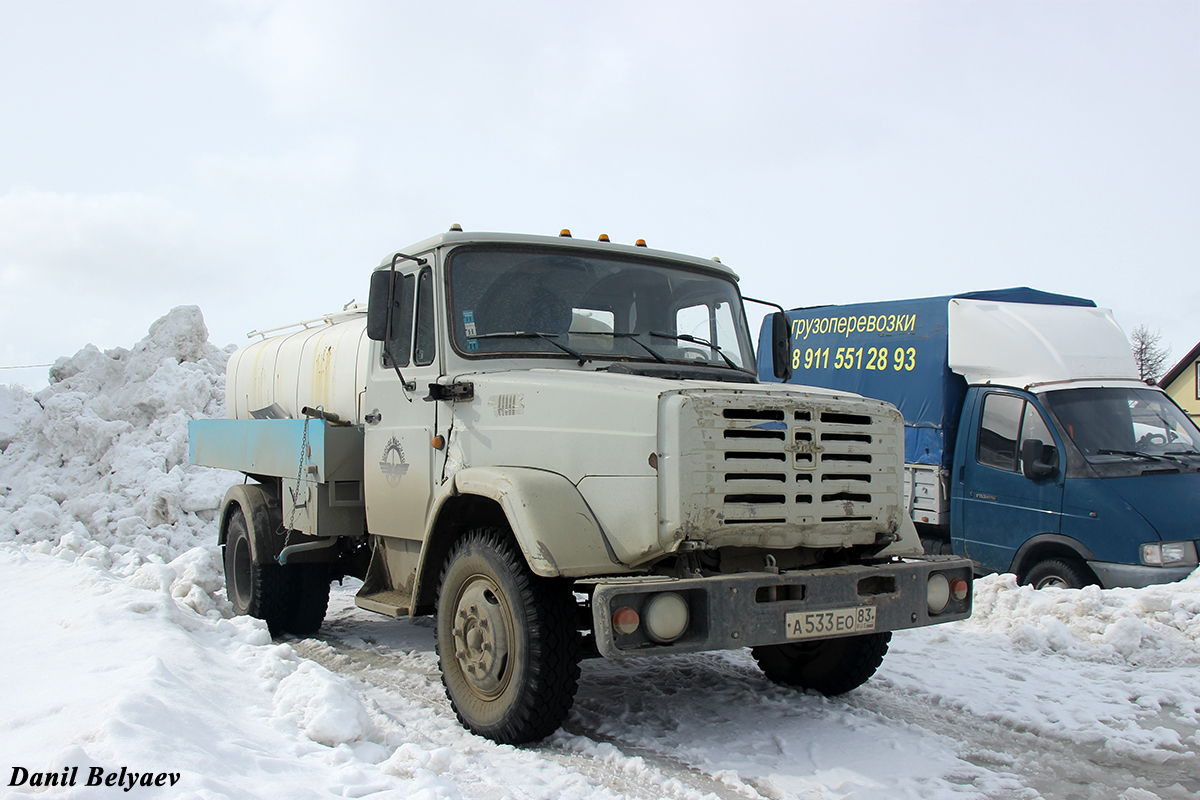 Ненецкий автономный округ, № А 533 ЕО 83 — ЗИЛ-4331/4329/4332/4333/4335 (общ.мод.)