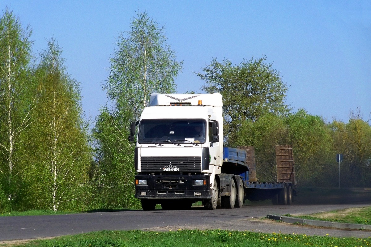 Могилёвская область, № АІ 1361-6 — МАЗ-6430 (общая модель)