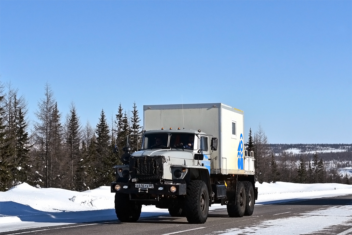 Ямало-Ненецкий автоном.округ, № А 616 ТХ 89 — Урал-4320-40