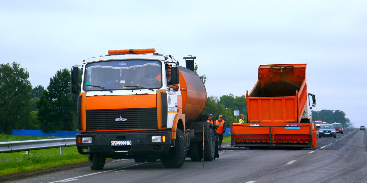 Гомельская область, № АЕ 8032-3 — МАЗ-5336 (общая модель)