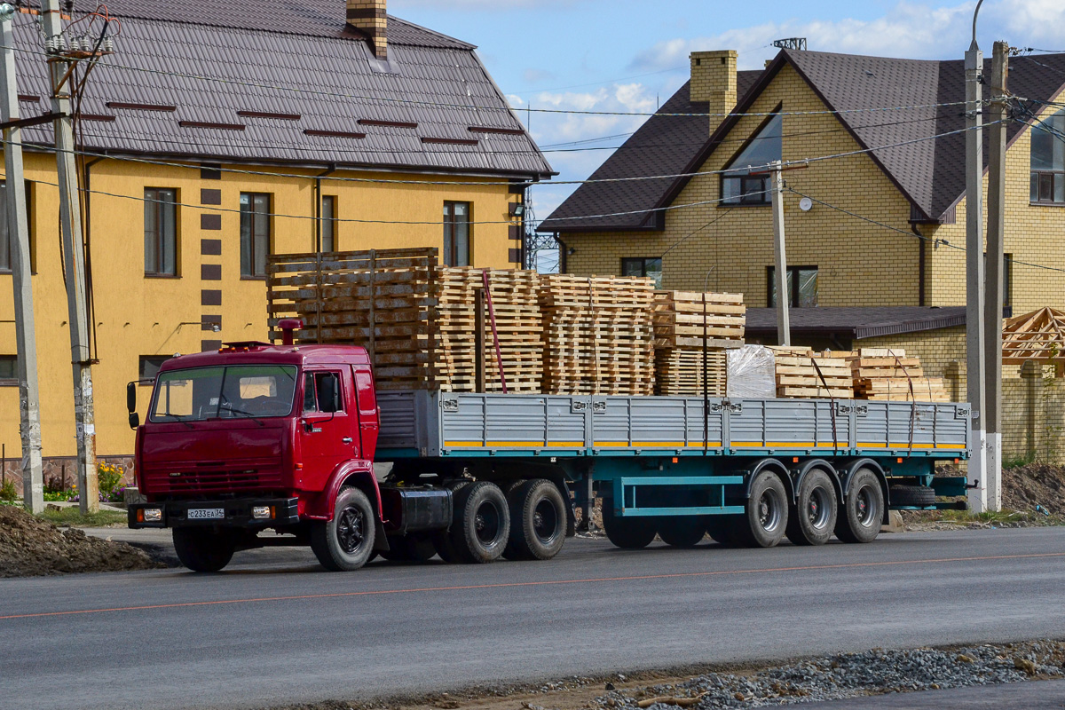 Волгоградская область, № С 233 ЕА 34 — КамАЗ-5410