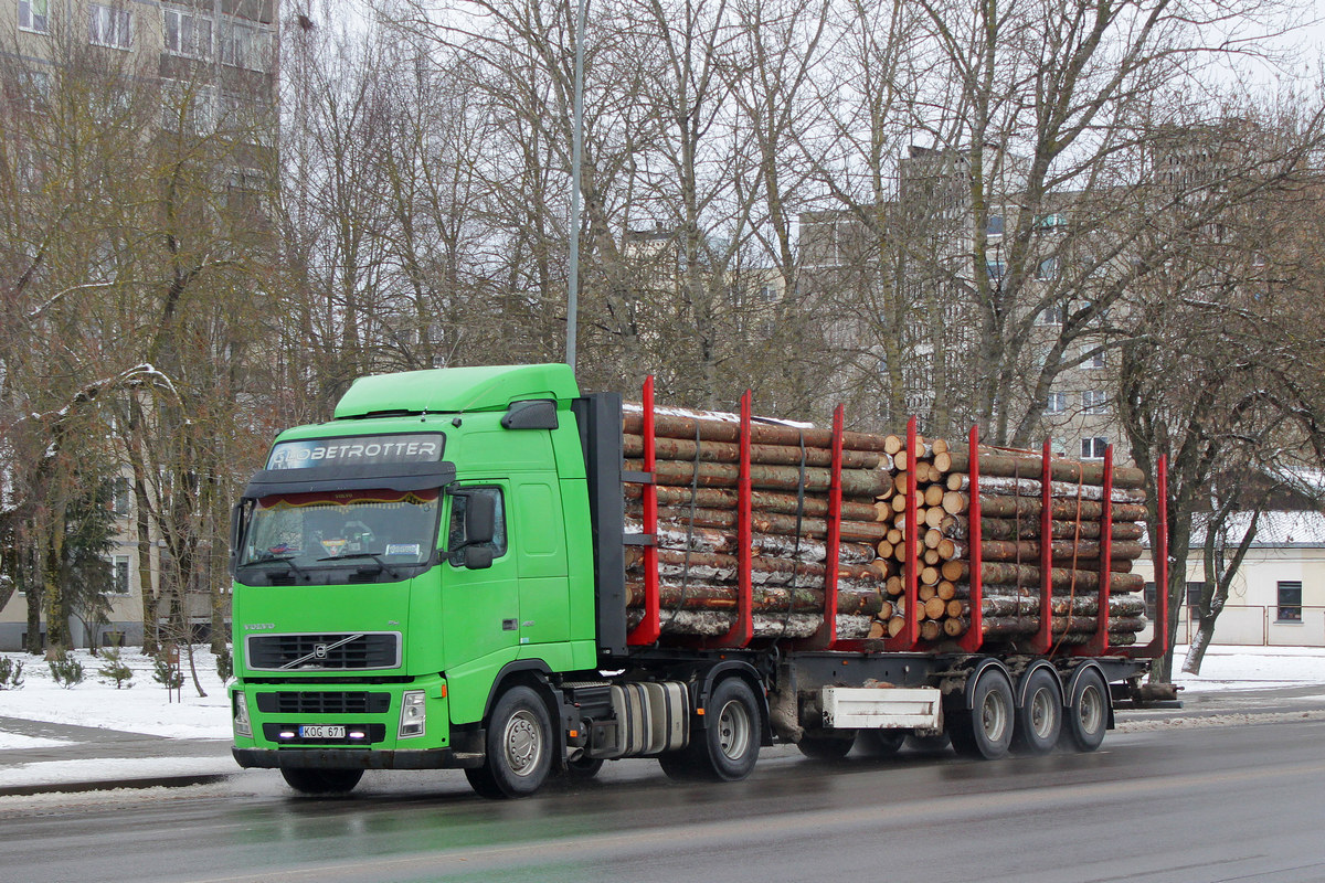 Литва, № KOG 671 — Volvo ('2002) FH12.480