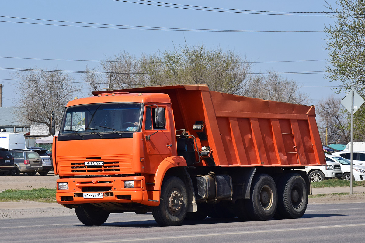 Волгоградская область, № К 153 ХК 134 — КамАЗ-6520 [652000]