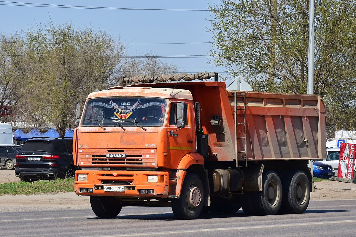 Волгоградская область, № В 984 ВВ 134 — КамАЗ-6520 [652000]