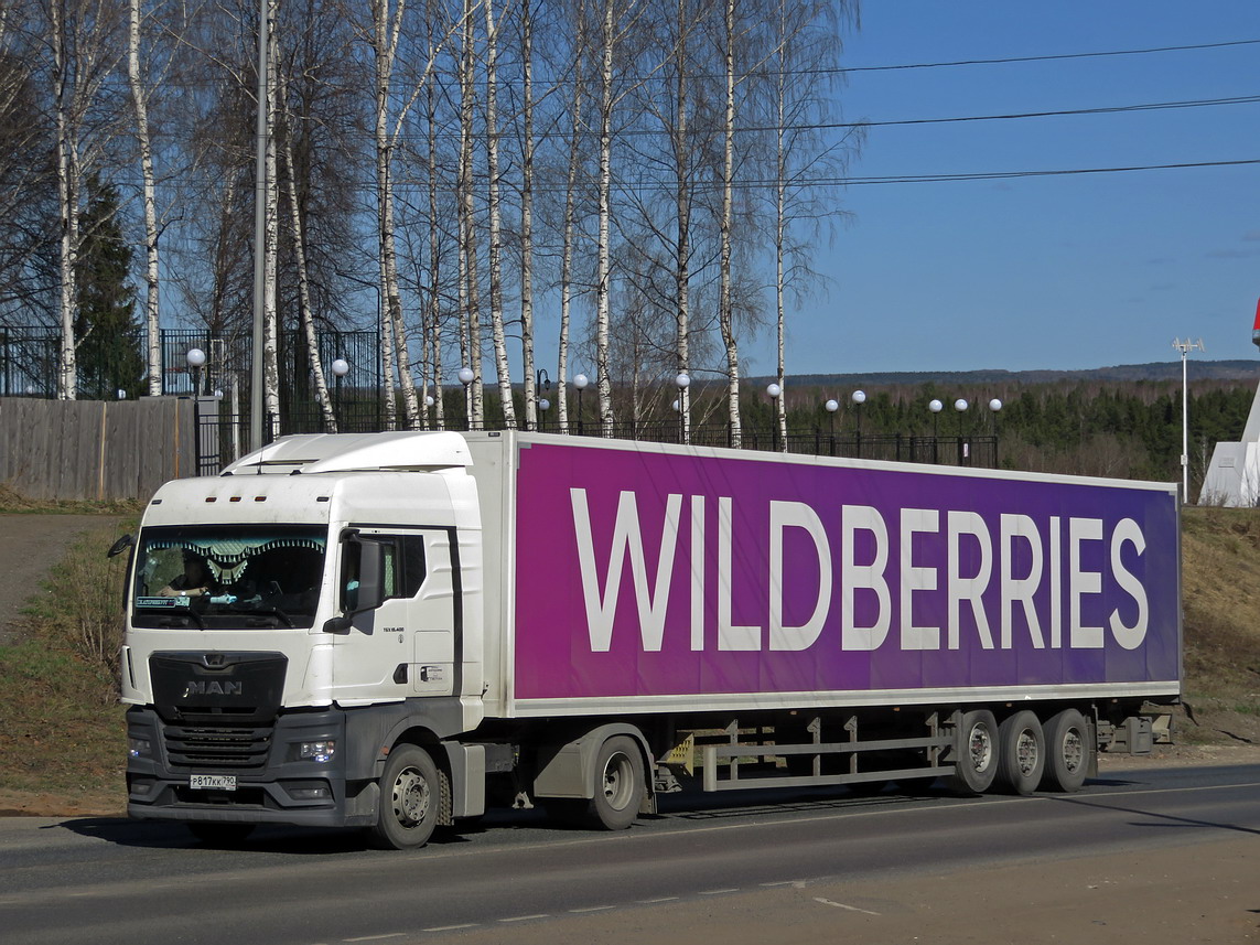 Московская область, № Р 817 КК 790 — MAN TGX ('2020) 18.400