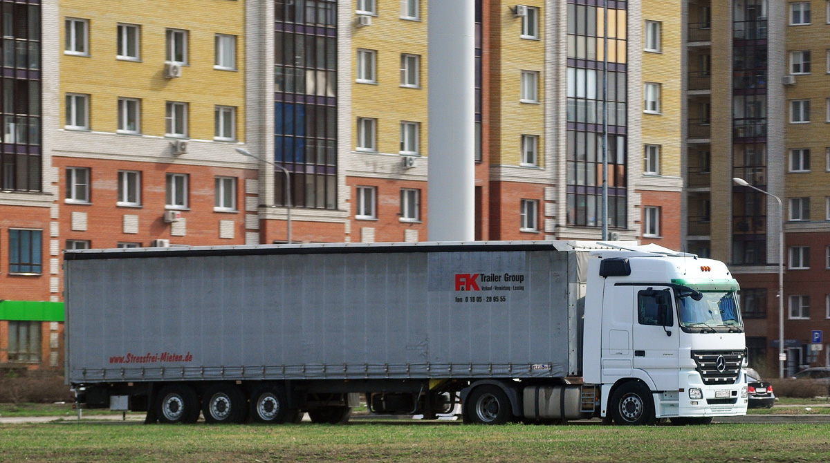 Омская область, № С 849 УО 150 — Mercedes-Benz Actros ('2003)