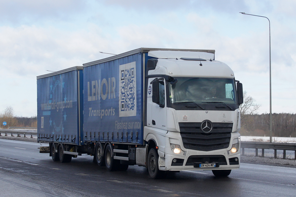 Франция, № DV-424-MP — Mercedes-Benz Actros ('2011) 2545