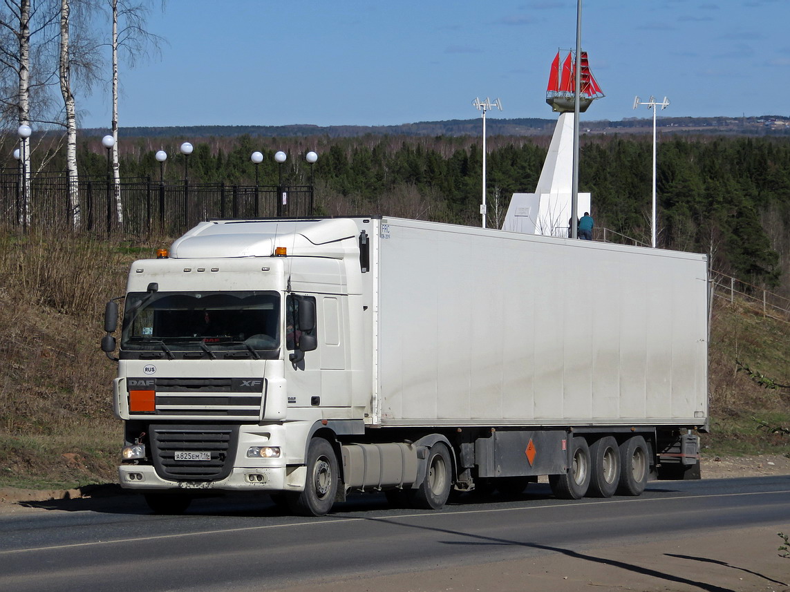 Татарстан, № А 825 ЕМ 716 — DAF XF105 FT