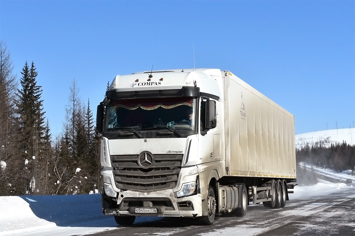 Татарстан, № Е 045 НК 716 — Mercedes-Benz Actros '18 1845 [Z9M]